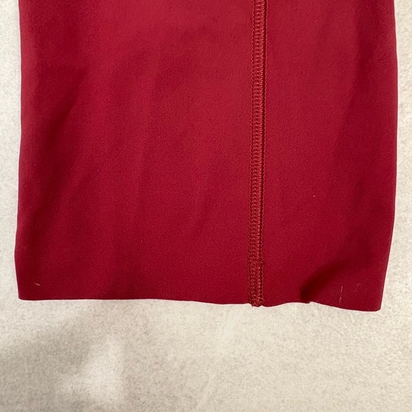 Lululemon Fast and Free Crop II Leggings Nulux 19’’ in Chianti Size 6 - Picture 4 of 13